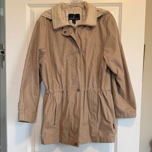 London Fog Women's Beige Utility Jacket Sz S